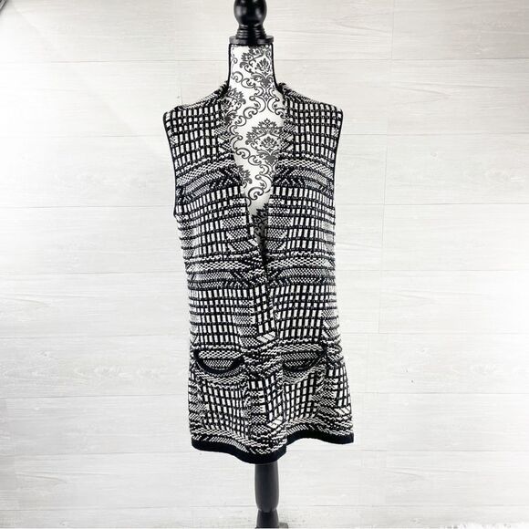 Anthropologie Angel Of The North Roenne Wool Blend Cardigan Vest - Picture 3 of 9